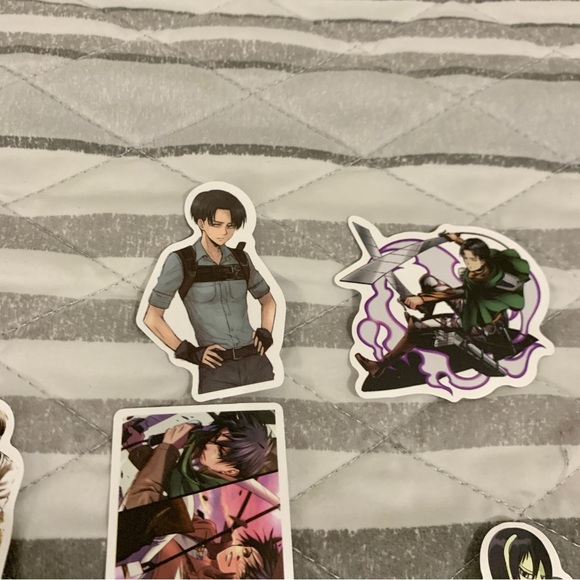 Attack on Titan Random Stickers Lot of 100 - Picture 2 of 15